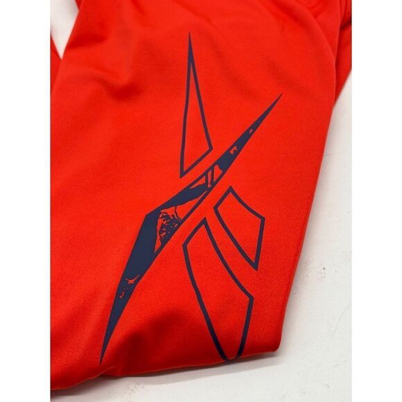 Reebok Womens Workout Ready Speedwick Big Logo Leggings,  Dynamic Red, XS - Picture 4 of 10